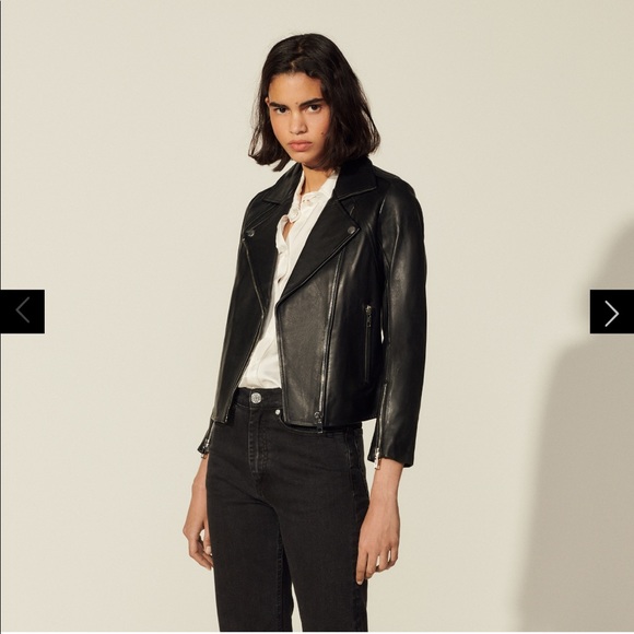 Sandro Jackets & Blazers - Sandro Leather Jacket